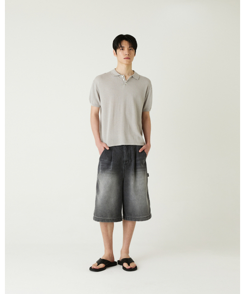 THEENDQUESTION（ジエンドクエスチョン）の「Cotton linen collar knit top / GRAY（ニット/セーター・レディース・その他・1/2）」の6枚目の写真