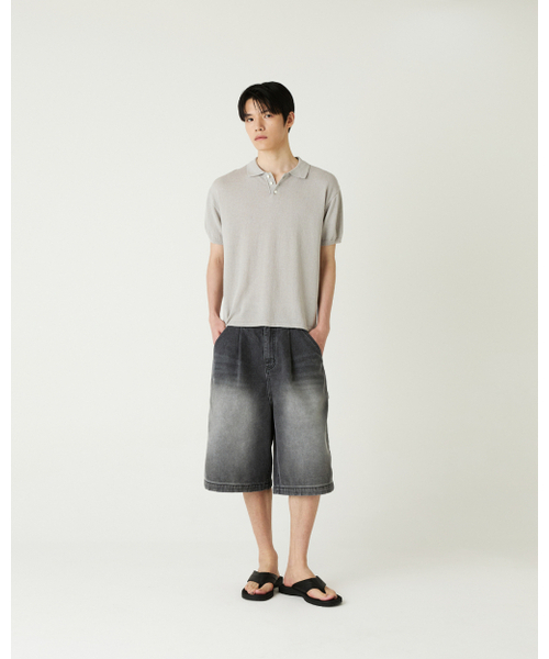 THEENDQUESTION（ジエンドクエスチョン）の「Cotton linen collar knit top / GRAY（ニット/セーター・レディース・その他・1/2）」の8枚目の写真