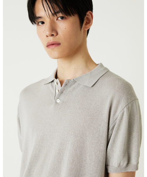 THEENDQUESTION（ジエンドクエスチョン）の「Cotton linen collar knit top / GRAY（ニット/セーター・レディース・その他・1/2）」の11枚目の写真