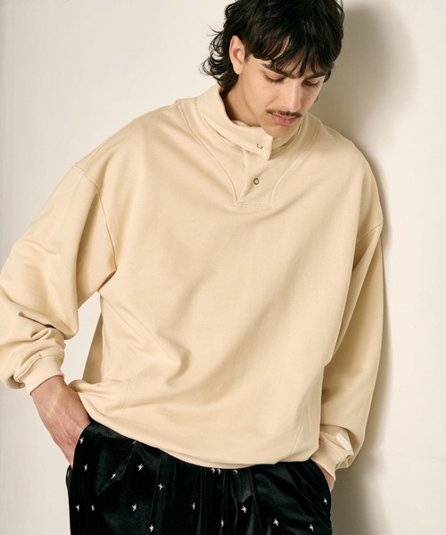 Kelen（ケレン）の「「KELEN MENS / ケレン メンズ」DAVID（Tシャツ/カットソー・メンズ・ブルー/オフホワイト/ブラック/ブラウン・38/40/42）」の2枚目の写真