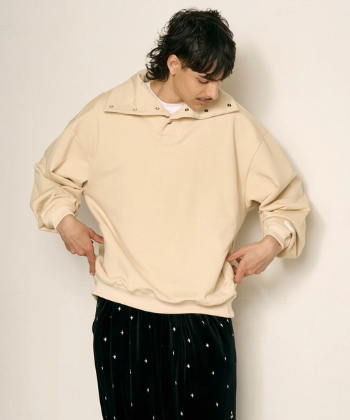 Kelen（ケレン）の「「KELEN MENS / ケレン メンズ」DAVID（Tシャツ/カットソー・メンズ・ブルー/オフホワイト/ブラック/ブラウン・38/40/42）」の6枚目の写真