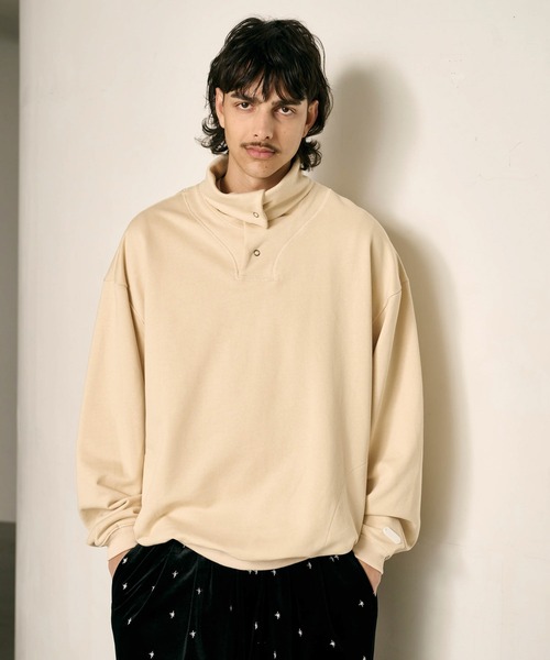 Kelen（ケレン）の「「KELEN MENS / ケレン メンズ」DAVID（Tシャツ/カットソー・メンズ・ブルー/オフホワイト/ブラック/ブラウン・38/40/42）」の12枚目の写真