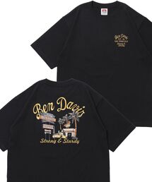 BEN DAVIS（ベンデイビス）の「【BEN DAVIS（ベンデイビス）】SOUVENIR EMB TEE / オーバーサイズ 半袖 クルーネック 刺繍 プリント ユニセックス ドロップショルダー（Tシャツ/カットソー）」