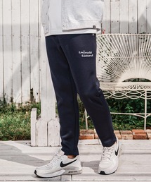 mp15188-cursive embroidery cardboard easy pants イージーパンツ(1M26A200)