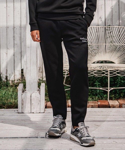 1minute 1second(ワンミニットワンセカンド)の「mp15188-cursive embroidery cardboard easy pants イージーパンツ(1M26A200)(スウェットパンツ・メンズ・ネイビー/ブラック/トップグレー・S/M/L/XL)」の21枚目の写真