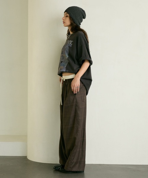 PBLIM(ページボーイリム)の「《UNISEX》トレジャーボックスルーズT / ピグメント加工(Tシャツ/カットソー・レディース・オフホワイト/チャコールグレー/カーキ・FREE)」の20枚目の写真