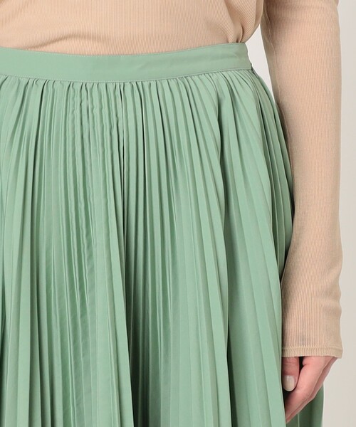 Plan C(プランシー)の「PLAN C PLEATED LONG SKIRT アシンメトリー プリーツスカート(スカート・レディース・グリーン・36)」の6枚目の写真