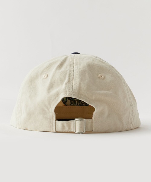 Chick（チック）の「2-Tone Front Embroidery Baseball Cap / ツートン フロント刺繍 ベースボールキャップ フラットバイザー 配色 バイカラー レディース メンズ 2026年 夏 夏服（キャップ・レディース・ブルー/ネイビー・FREE）」の3枚目の写真