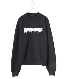 FUCKING AWESOME / ファッキンオーサム：Doily Stamp Crewneck Sweater：FASS24F011[WAX]
