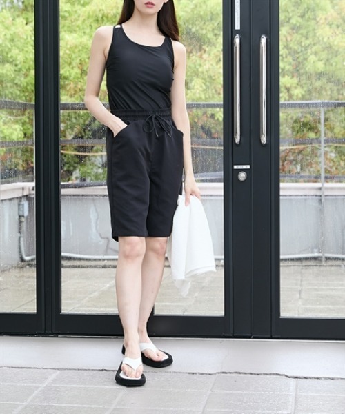 nissen(ニッセン)の「ラッシュガードハーフパンツ(UVカット・はっ水)(その他パンツ・レディース・ブラック・LL/L/M)」の5枚目の写真