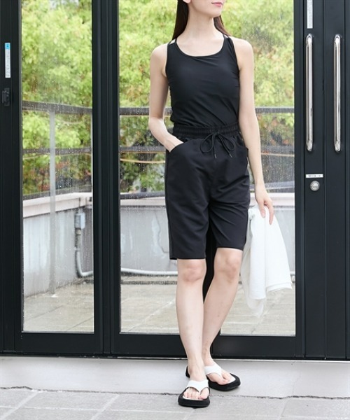 nissen(ニッセン)の「ラッシュガードハーフパンツ(UVカット・はっ水)(その他パンツ・レディース・ブラック・LL/L/M)」の6枚目の写真