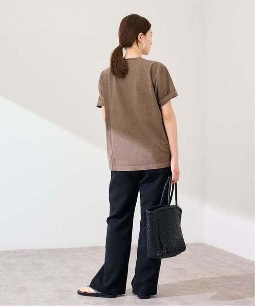 FRAMeWORK（フレームワーク）の「≪新色 / 追加≫STUDIO ANIMALS 別注Animals Letter Tシャツ（Tシャツ/カットソー・レディース・ネイビー/ブラウン/スミクロ・FREE）」の9枚目の写真