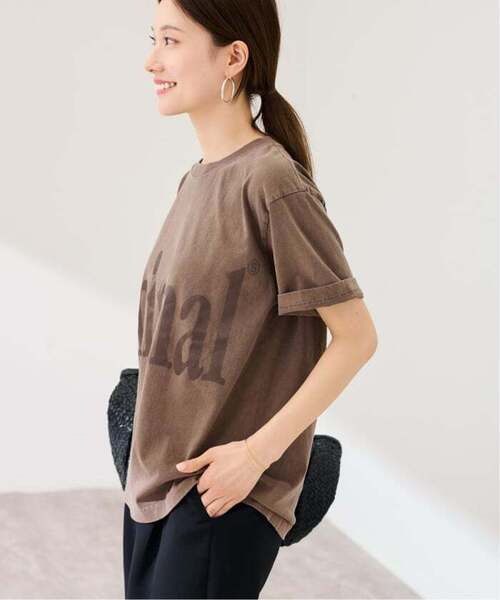 FRAMeWORK（フレームワーク）の「≪新色 / 追加≫STUDIO ANIMALS 別注Animals Letter Tシャツ（Tシャツ/カットソー・レディース・ネイビー/ブラウン/スミクロ・FREE）」の11枚目の写真
