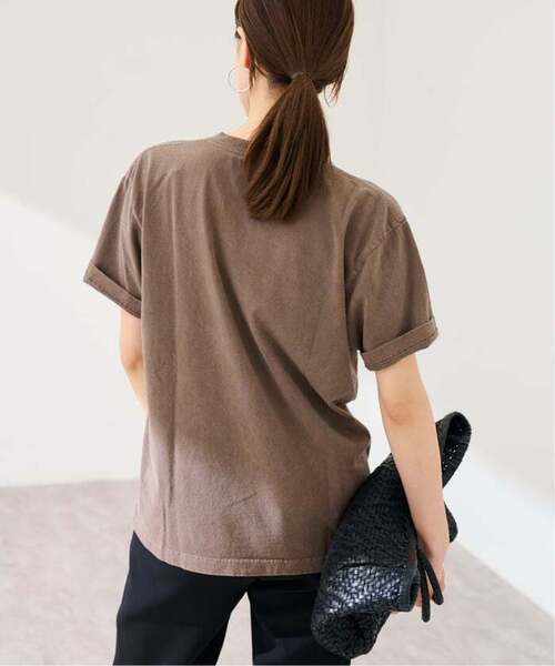 FRAMeWORK（フレームワーク）の「≪新色 / 追加≫STUDIO ANIMALS 別注Animals Letter Tシャツ（Tシャツ/カットソー・レディース・ネイビー/ブラウン/スミクロ・FREE）」の12枚目の写真