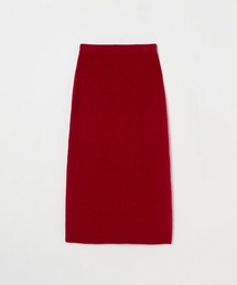 VELOUR I LINE SKIRT / ベロア アイライン スカート