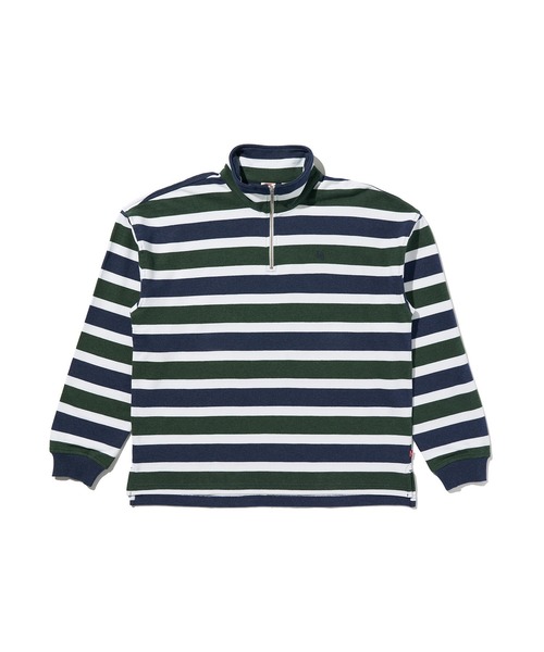 Levi's(リーバイス)の「Levi's/リーバイス キャメロン ハーフジッププルオーバー(スウェット・メンズ・グリーン・S/M/L)」の4枚目の写真