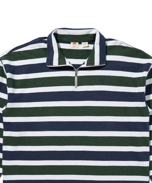 Levi's(リーバイス)の「Levi's/リーバイス キャメロン ハーフジッププルオーバー(スウェット・メンズ・グリーン・S/M/L)」の7枚目の写真