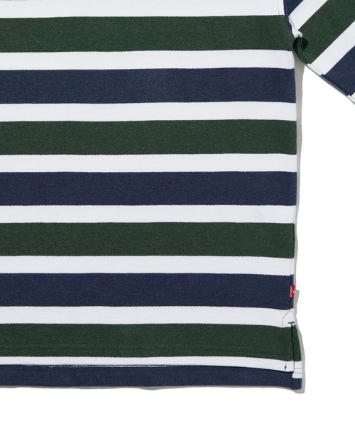 Levi's(リーバイス)の「Levi's/リーバイス キャメロン ハーフジッププルオーバー(スウェット・メンズ・グリーン・S/M/L)」の9枚目の写真