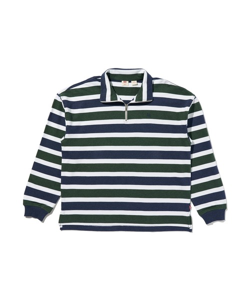 Levi's(リーバイス)の「Levi's/リーバイス キャメロン ハーフジッププルオーバー(スウェット・メンズ・グリーン・S/M/L)」の11枚目の写真