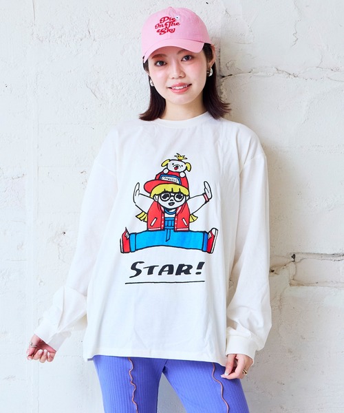 セール】【別注】YUKI HORIMOTO funnyプリントロンT/おとな（Tシャツ