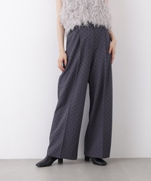 N.（N. Natural Beauty Basic） | ドットプリントパンツ(その他パンツ)