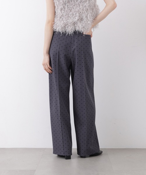 N.(N. Natural Beauty Basic)(エヌエヌナチュラルビューティーベーシック)の「ドットプリントパンツ(その他パンツ・レディース・グレー系その他/ブラック系その他2・フリ-)」の19枚目の写真
