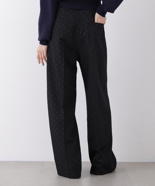 N.(N. Natural Beauty Basic)(エヌエヌナチュラルビューティーベーシック)の「ドットプリントパンツ(その他パンツ・レディース・グレー系その他/ブラック系その他2・フリ-)」の11枚目の写真