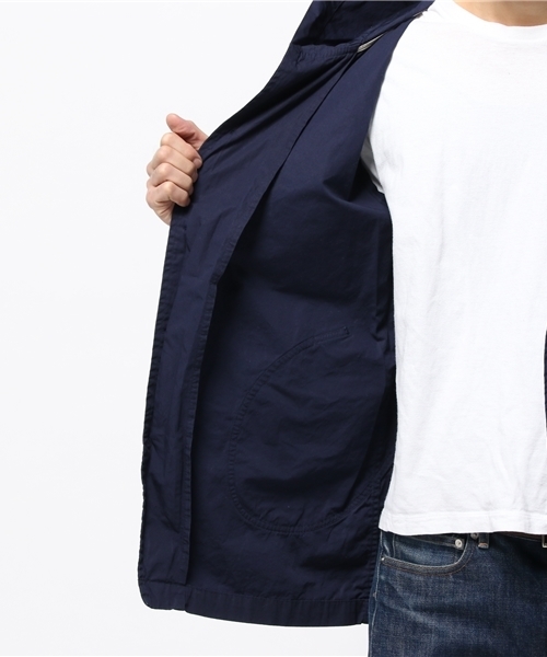 DANTON（ダントン）の「【DANTON/ダントン】　マリンパーカー（ブルゾン・メンズ・ネイビー/ベージュ・40/42）」の9枚目の写真