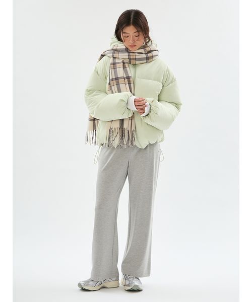 emmi(エミ)の「【W&T】ワイドイージーパンツ(その他パンツ・レディース・グレー/ブラック・0/1)」の18枚目の写真