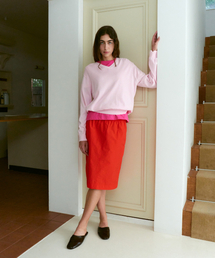 Nylon Drawstring Banding Skirts (Red)