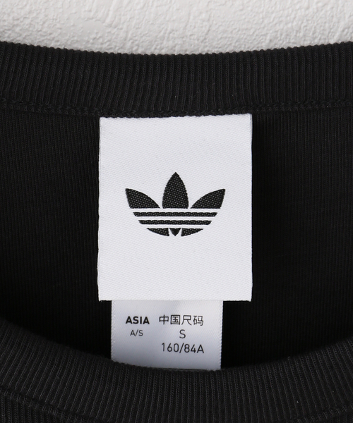 adidas Originals(アディダスオリジナルス)の「adidas originals / アディダス オリジナルス ORI ESSENTIALS SCALLOP(Tシャツ/カットソー・レディース・ホワイト/ブラック・MEDIUM)」の7枚目の写真
