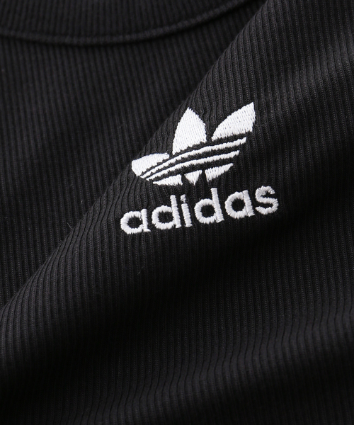 adidas Originals(アディダスオリジナルス)の「adidas originals / アディダス オリジナルス ORI ESSENTIALS SCALLOP(Tシャツ/カットソー・レディース・ホワイト/ブラック・MEDIUM)」の11枚目の写真