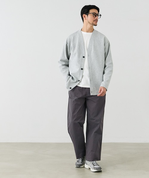 coca(coca)(コカ)の「ソフトツイルワイドチノパンツ(チノパンツ・メンズ・アイボリー/チャコール・L/M/XL)」の10枚目の写真