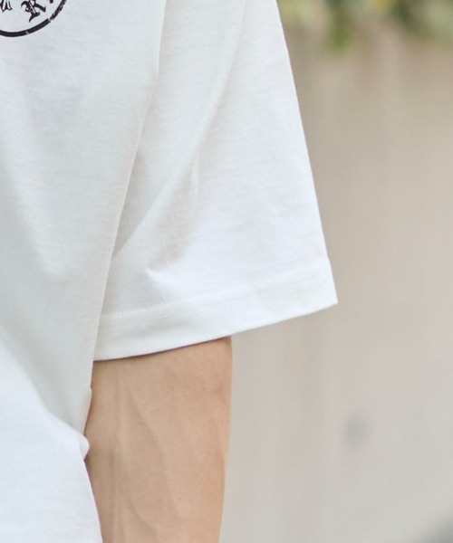 WEGO(ウィゴー)の「WEGO/【26年春夏新作】アクセ付きバーチカルロゴグラフィックT(Tシャツ/カットソー・メンズ・ブラック/ホワイト・LARGE/MEDIUM)」の8枚目の写真