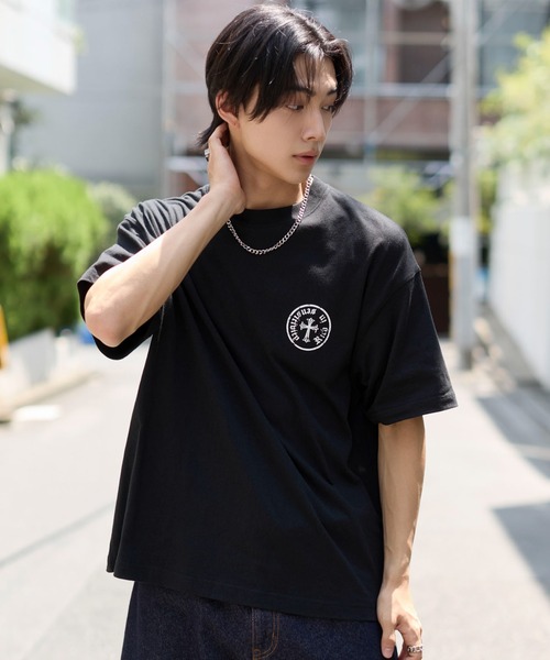 WEGO(ウィゴー)の「WEGO/【26年春夏新作】アクセ付きバーチカルロゴグラフィックT(Tシャツ/カットソー・メンズ・ブラック/ホワイト・LARGE/MEDIUM)」の17枚目の写真