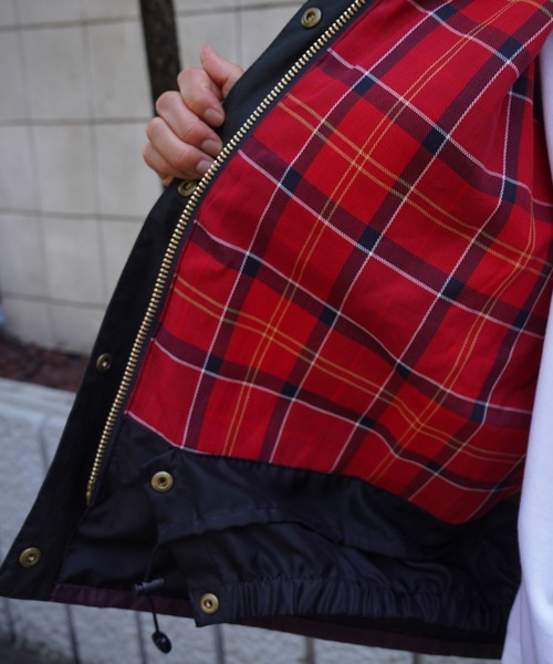Barbour(バブアー)の「BARBOUR (バブアー) Barbour Patchwork Transport Wax Jacket/LWX1561(ブルゾン・レディース・グリーン系その他・8/10)」の7枚目の写真