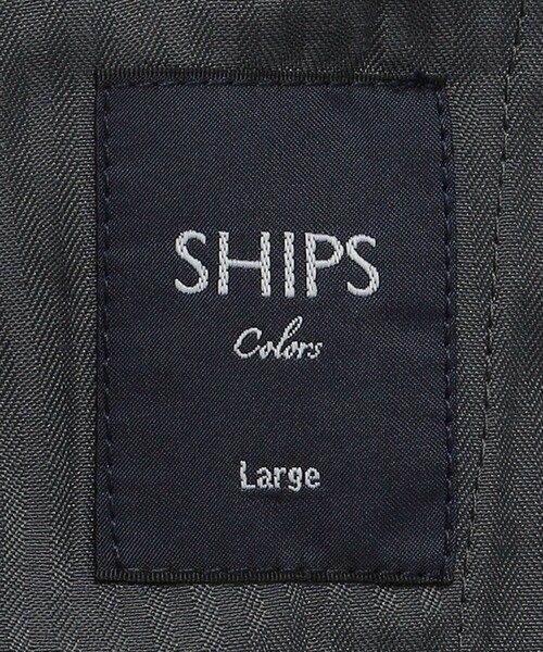 SHIPS Colors(シップス カラーズ)の「SHIPS Colors:〈洗濯機可能〉ストレッチ ギャバ ワイド スラックス(セットアップ対応)◇(その他パンツ・メンズ・ブラック/グレー/ネイビー・X-LARGE/LARGE/MEDIUM)」の15枚目の写真