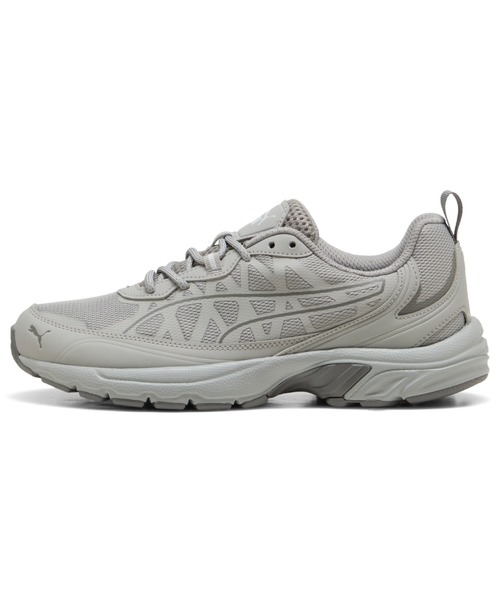 PUMA(プーマ)の「PUMA プーマ ユニセックス プーマ テック フォーム スニーカー(スニーカー・メンズ・ブラック×グレー/グレー系その他4・28.0cm/28.5cm/29.0cm/27.5cm/26.0cm/26.5cm/25.0cm/25.5cm/24.0cm/22.5cm/23.0cm/23.5cm/24.5cm/27.0cm)」の1枚目の写真