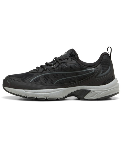 PUMA(プーマ)の「PUMA プーマ ユニセックス プーマ テック フォーム スニーカー(スニーカー・メンズ・ブラック×グレー/グレー系その他4・28.0cm/28.5cm/29.0cm/27.5cm/26.0cm/26.5cm/25.0cm/25.5cm/24.0cm/22.5cm/23.0cm/23.5cm/24.5cm/27.0cm)」の2枚目の写真