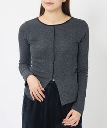 【Robert P Miller | ロバート・ピー・ミラー】Prib Slit PO/カットソー/長袖