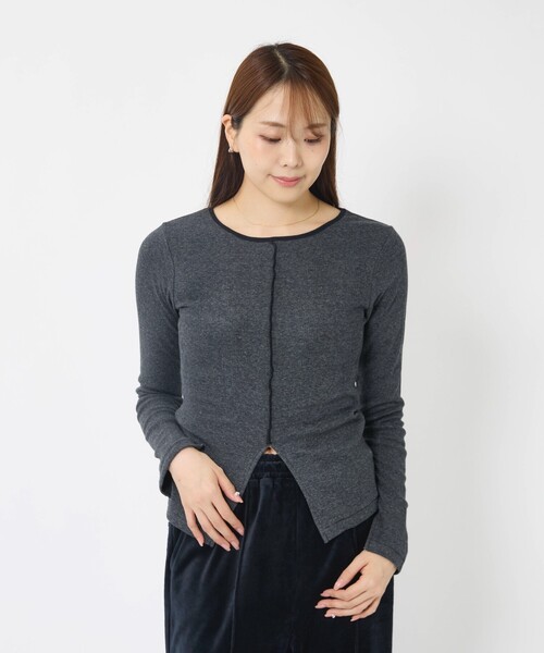 MILLER(ミラー)の「【Robert P Miller | ロバート・ピー・ミラー】Prib Slit PO/カットソー/長袖(Tシャツ/カットソー・レディース・ホワイト系その他/ブラウン系その他/ブラウン/チャコールグレー/ブラック系その他・フリー)」の16枚目の写真