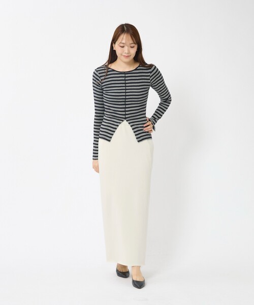 MILLER(ミラー)の「【Robert P Miller | ロバート・ピー・ミラー】Prib Slit PO/カットソー/長袖(Tシャツ/カットソー・レディース・ホワイト系その他/ブラウン系その他/ブラウン/チャコールグレー/ブラック系その他・フリー)」の18枚目の写真