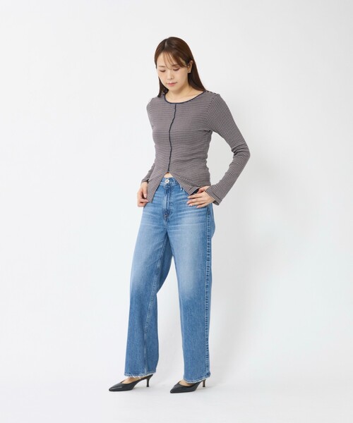 MILLER(ミラー)の「【Robert P Miller | ロバート・ピー・ミラー】Prib Slit PO/カットソー/長袖(Tシャツ/カットソー・レディース・ホワイト系その他/ブラウン系その他/ブラウン/チャコールグレー/ブラック系その他・フリー)」の10枚目の写真