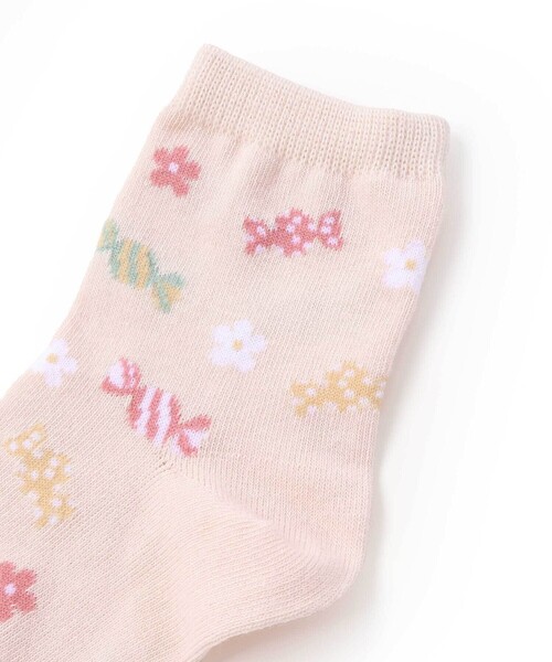 SLAP SLIP(スラップスリップ)の「編み柄+総柄アソートレギュラーソックス2Pセット(13~21cm)(ソックス/靴下・キッズ・ピンク/ホワイト/ブルー・S/M/L)」の10枚目の写真