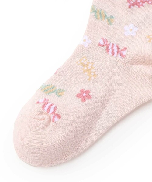 SLAP SLIP(スラップスリップ)の「編み柄+総柄アソートレギュラーソックス2Pセット(13~21cm)(ソックス/靴下・キッズ・ピンク/ホワイト/ブルー・S/M/L)」の11枚目の写真