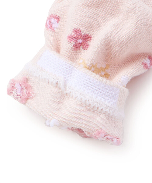 SLAP SLIP(スラップスリップ)の「編み柄+総柄アソートレギュラーソックス2Pセット(13~21cm)(ソックス/靴下・キッズ・ピンク/ホワイト/ブルー・S/M/L)」の12枚目の写真