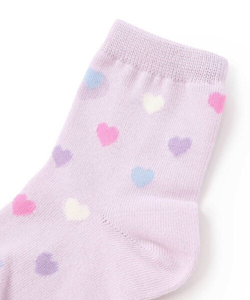 SLAP SLIP(スラップスリップ)の「編み柄+総柄アソートレギュラーソックス2Pセット(13~21cm)(ソックス/靴下・キッズ・ピンク/ホワイト/ブルー・S/M/L)」の7枚目の写真