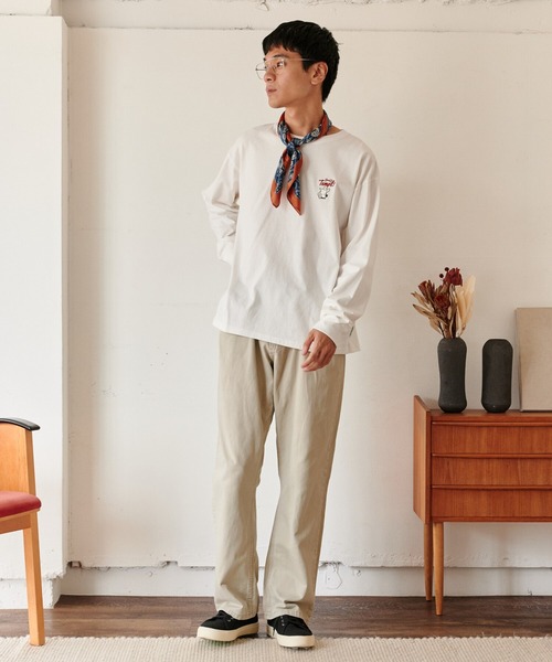 POWER TO THE PEOPLE（パワートゥーザピープル）の「オバケ刺繍ロンT（Tシャツ/カットソー・メンズ・ピンク/ブラック/ホワイト・X-LARGE/MEDIUM/LARGE）」の17枚目の写真