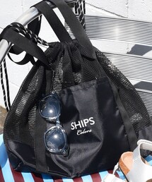 SHIPS Colors（シップス カラーズ）の「【WEB限定】SHIPS Colors:メッシュ トート バッグ (A4対応)（トートバッグ）」