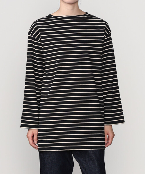 ORCIVAL(オーシバル)の「ORCIVAL | コットン天竺 ボートネック長袖カットソー WOMEN(Tシャツ/カットソー・レディース・ブラウン系その他/ブラック系その他・1)」の14枚目の写真